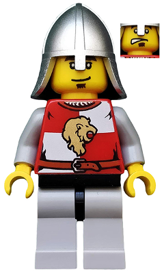 Kingdoms - Lion Knight Quarters, Helmet with Neck Protector, Eyebrows and Goatee – ЗАМЪЦИ