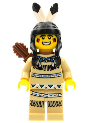 Tribal Hunter, Series 1 (Minifigure Only without Stand and Accessories) – КОЛЕКЦИОНЕРСКИ МИНИФИГУРКИ