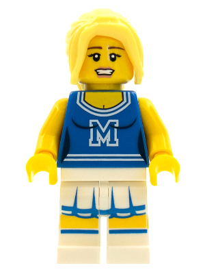 Cheerleader, Series 1 (Minifigure Only without Stand and Accessories) – КОЛЕКЦИОНЕРСКИ МИНИФИГУРКИ
