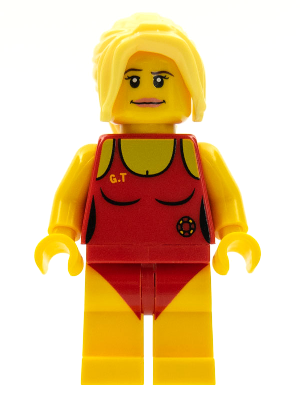 Lifeguard, Series 2 (Minifigure Only without Stand and Accessories) – КОЛЕКЦИОНЕРСКИ МИНИФИГУРКИ