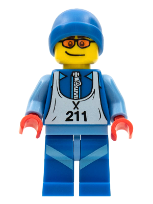 Skier, Series 2 (Minifigure Only without Stand and Accessories) – КОЛЕКЦИОНЕРСКИ МИНИФИГУРКИ