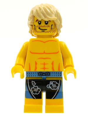 Surfer, Series 2 (Minifigure Only without Stand and Accessories) – КОЛЕКЦИОНЕРСКИ МИНИФИГУРКИ
