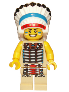 Tribal Chief, Series 3 (Minifigure Only without Stand and Accessories) – КОЛЕКЦИОНЕРСКИ МИНИФИГУРКИ