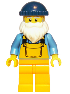 Fisherman, Series 3 (Minifigure Only without Stand and Accessories) – КОЛЕКЦИОНЕРСКИ МИНИФИГУРКИ