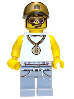 Rapper, Series 3 (Minifigure Only without Stand and Accessories) – КОЛЕКЦИОНЕРСКИ МИНИФИГУРКИ
