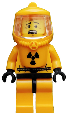 Hazmat Guy, Series 4 (Minifigure Only without Stand and Accessories) – КОЛЕКЦИОНЕРСКИ МИНИФИГУРКИ