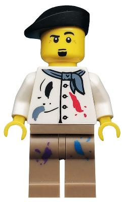 Artist, Series 4 (Minifigure Only without Stand and Accessories) – КОЛЕКЦИОНЕРСКИ МИНИФИГУРКИ