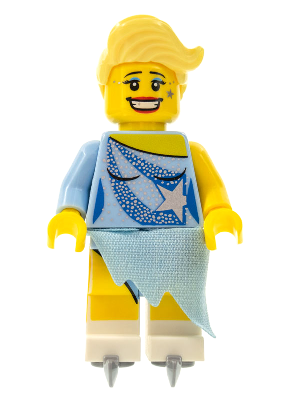 Ice Skater, Series 4 (Minifigure Only without Stand and Accessories) – КОЛЕКЦИОНЕРСКИ МИНИФИГУРКИ
