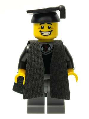 Graduate, Series 5 (Minifigure Only without Stand and Accessories) – КОЛЕКЦИОНЕРСКИ МИНИФИГУРКИ