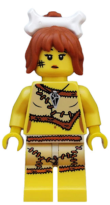 Cave Woman, Series 5 (Minifigure Only without Stand and Accessories) – КОЛЕКЦИОНЕРСКИ МИНИФИГУРКИ