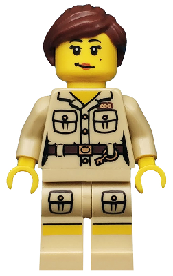 Zookeeper, Series 5 (Minifigure Only without Stand and Accessories) – КОЛЕКЦИОНЕРСКИ МИНИФИГУРКИ