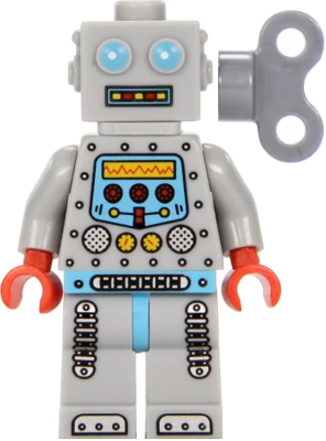 Clockwork Robot, Series 6 (Minifigure Only without Stand and Accessories) – КОЛЕКЦИОНЕРСКИ МИНИФИГУРКИ