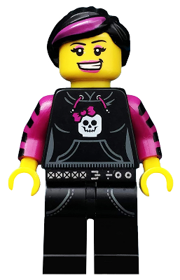 Skater Girl, Series 6 (Minifigure Only without Stand and Accessories) – КОЛЕКЦИОНЕРСКИ МИНИФИГУРКИ
