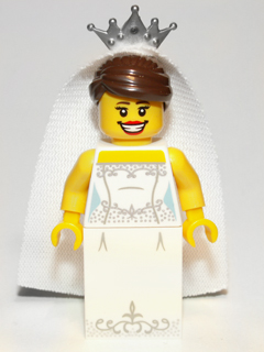 Bride, Series 7 (Minifigure Only without Stand and Accessories) – КОЛЕКЦИОНЕРСКИ МИНИФИГУРКИ