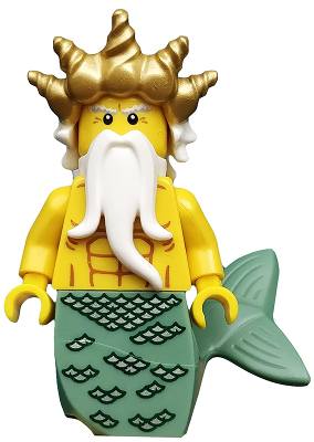 Ocean King, Series 7 (Minifigure Only without Stand and Accessories) – КОЛЕКЦИОНЕРСКИ МИНИФИГУРКИ
