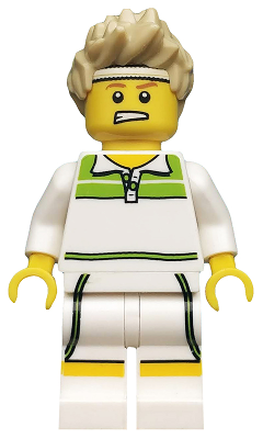 Tennis Ace, Series 7 (Minifigure Only without Stand and Accessories) – КОЛЕКЦИОНЕРСКИ МИНИФИГУРКИ