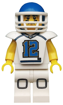 Football Player, Series 8 (Minifigure Only without Stand and Accessories) – КОЛЕКЦИОНЕРСКИ МИНИФИГУРКИ