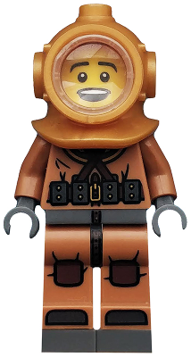 Diver, Series 8 (Minifigure Only without Stand and Accessories) – КОЛЕКЦИОНЕРСКИ МИНИФИГУРКИ