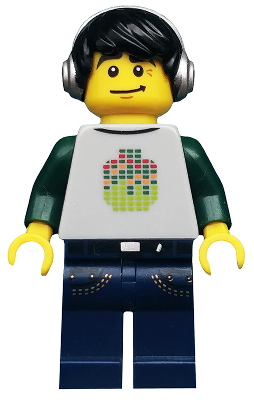 DJ, Series 8 (Minifigure Only without Stand and Accessories) – КОЛЕКЦИОНЕРСКИ МИНИФИГУРКИ