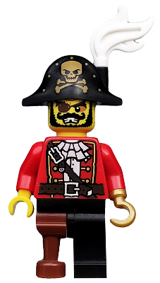 Pirate Captain, Series 8 (Minifigure Only without Stand and Accessories) – КОЛЕКЦИОНЕРСКИ МИНИФИГУРКИ