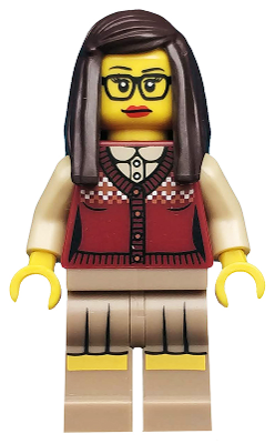 Librarian, Series 10 (Minifigure Only without Stand and Accessories) – КОЛЕКЦИОНЕРСКИ МИНИФИГУРКИ