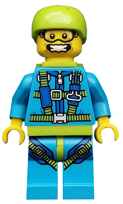 Skydiver, Series 10 (Minifigure Only without Stand and Accessories) – КОЛЕКЦИОНЕРСКИ МИНИФИГУРКИ