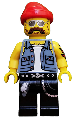 Motorcycle Mechanic, Series 10 (Minifigure Only without Stand and Accessories) – КОЛЕКЦИОНЕРСКИ МИНИФИГУРКИ