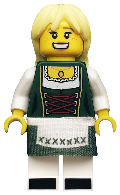 Pretzel Girl, Series 11 (Minifigure Only without Stand and Accessories) – КОЛЕКЦИОНЕРСКИ МИНИФИГУРКИ