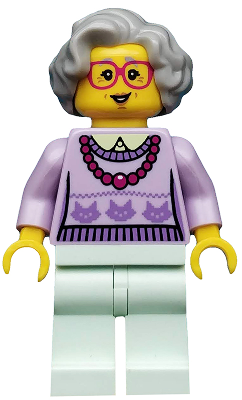 Grandma, Series 11 (Minifigure Only without Stand and Accessories) – КОЛЕКЦИОНЕРСКИ МИНИФИГУРКИ