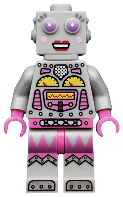 Lady Robot, Series 11 (Minifigure Only without Stand and Accessories) – КОЛЕКЦИОНЕРСКИ МИНИФИГУРКИ