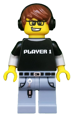 Video Game Guy, Series 12 (Minifigure Only without Stand and Accessories) – КОЛЕКЦИОНЕРСКИ МИНИФИГУРКИ