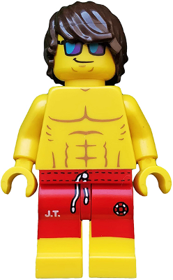 Lifeguard, Series 12 (Minifigure Only without Stand and Accessories) – КОЛЕКЦИОНЕРСКИ МИНИФИГУРКИ