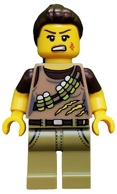 Dino Tracker, Series 12 (Minifigure Only without Stand and Accessories) – КОЛЕКЦИОНЕРСКИ МИНИФИГУРКИ