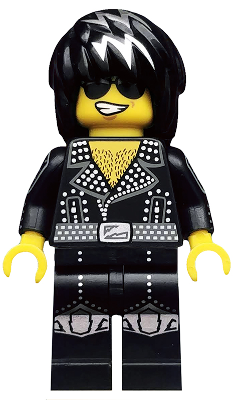 Rock Star, Series 12 (Minifigure Only without Stand and Accessories) – КОЛЕКЦИОНЕРСКИ МИНИФИГУРКИ