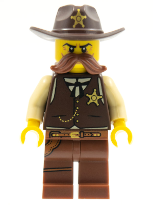 Sheriff, Series 13 (Minifigure Only without Stand and Accessories) – КОЛЕКЦИОНЕРСКИ МИНИФИГУРКИ