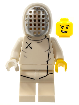 Fencer, Series 13 (Minifigure Only without Stand and Accessories) – КОЛЕКЦИОНЕРСКИ МИНИФИГУРКИ