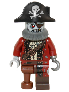 Zombie Pirate, Series 14 (Minifigure Only without Stand and Accessories) – КОЛЕКЦИОНЕРСКИ МИНИФИГУРКИ