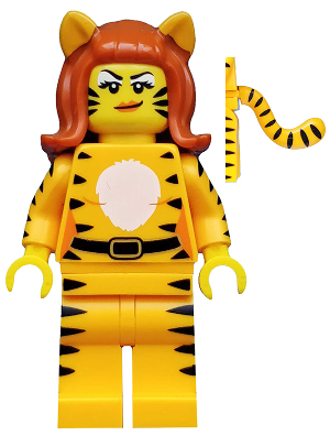 Tiger Woman, Series 14 (Minifigure Only without Stand and Accessories) – КОЛЕКЦИОНЕРСКИ МИНИФИГУРКИ