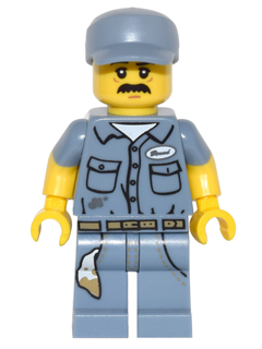 Janitor, Series 15 (Minifigure Only without Stand and Accessories) – КОЛЕКЦИОНЕРСКИ МИНИФИГУРКИ