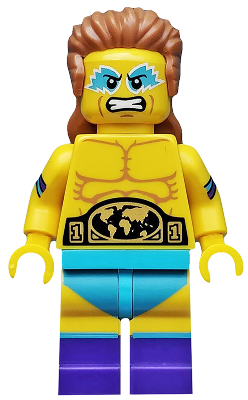 Wrestling Champion, Series 15 (Minifigure Only without Stand and Accessories) – КОЛЕКЦИОНЕРСКИ МИНИФИГУРКИ