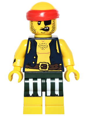 Scallywag Pirate, Series 16 (Minifigure Only without Stand and Accessories) – КОЛЕКЦИОНЕРСКИ МИНИФИГУРКИ
