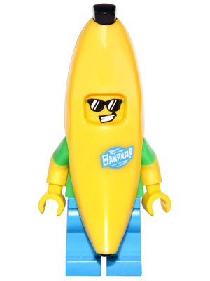 Banana Guy, Series 16 (Minifigure Only without Stand and Accessories) – КОЛЕКЦИОНЕРСКИ МИНИФИГУРКИ