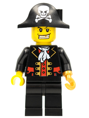 Pirate Captain, Black Vest – КОЛЕКЦИОНЕРСКИ МИНИФИГУРКИ