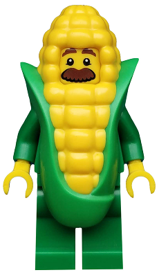 Corn Cob Guy, Series 17 (Minifigure Only without Stand and Accessories) – КОЛЕКЦИОНЕРСКИ МИНИФИГУРКИ