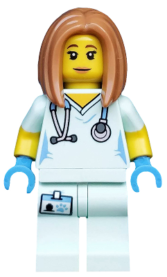 Veterinarian, Series 17 (Minifigure Only without Stand and Accessories) – КОЛЕКЦИОНЕРСКИ МИНИФИГУРКИ