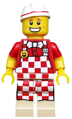 Hot Dog Vendor, Series 17 (Minifigure Only without Stand and Accessories) – КОЛЕКЦИОНЕРСКИ МИНИФИГУРКИ