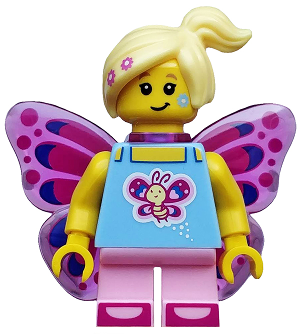 Butterfly Girl, Series 17 (Minifigure Only without Stand and Accessories) – КОЛЕКЦИОНЕРСКИ МИНИФИГУРКИ