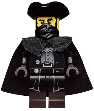 The Mystery Man (Highwayman), Series 17 (Minifigure Only without Stand and Accessories) – КОЛЕКЦИОНЕРСКИ МИНИФИГУРКИ
