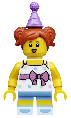 Birthday Party Girl, Series 18 (Minifigure Only without Stand and Accessories) – КОЛЕКЦИОНЕРСКИ МИНИФИГУРКИ