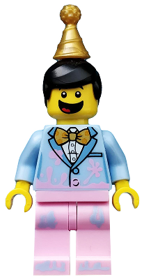 Birthday Cake Guy, Series 18 (Minifigure Only without Stand and Accessories) – КОЛЕКЦИОНЕРСКИ МИНИФИГУРКИ
